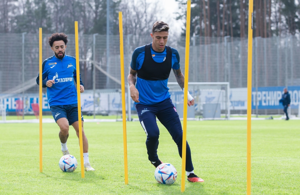 Открытая тренировка «Зенита» перед матчем со «Спартаком»