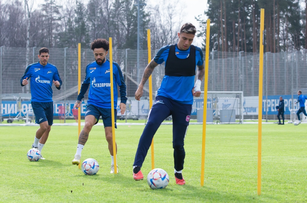 Открытая тренировка «Зенита» перед матчем со «Спартаком»
