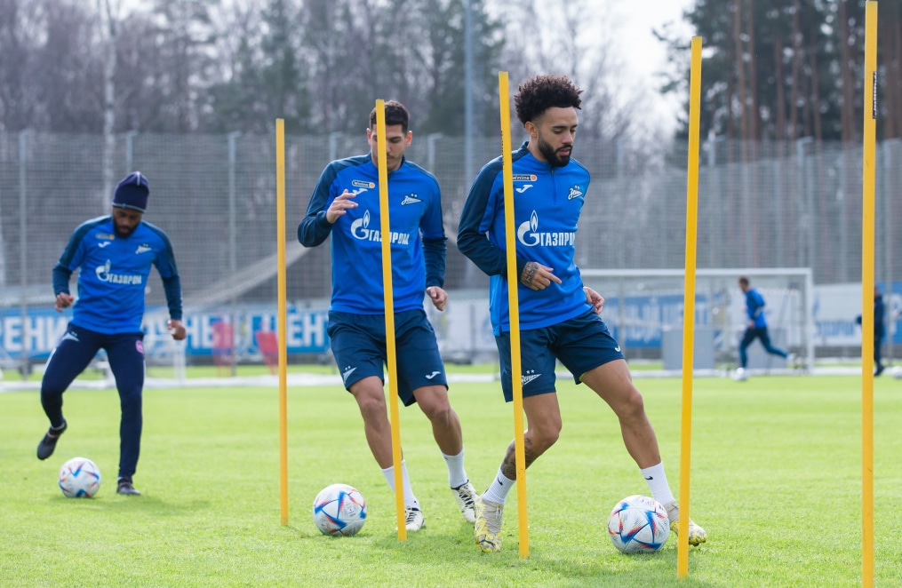 Открытая тренировка «Зенита» перед матчем со «Спартаком»