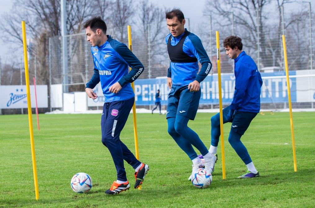 Открытая тренировка «Зенита» перед матчем со «Спартаком»