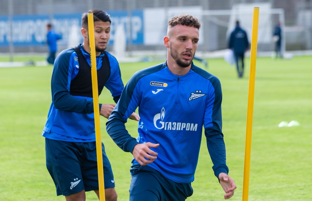 Открытая тренировка «Зенита» перед матчем со «Спартаком»