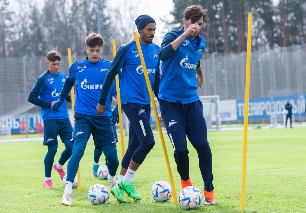Открытая тренировка «Зенита» перед матчем со «Спартаком»