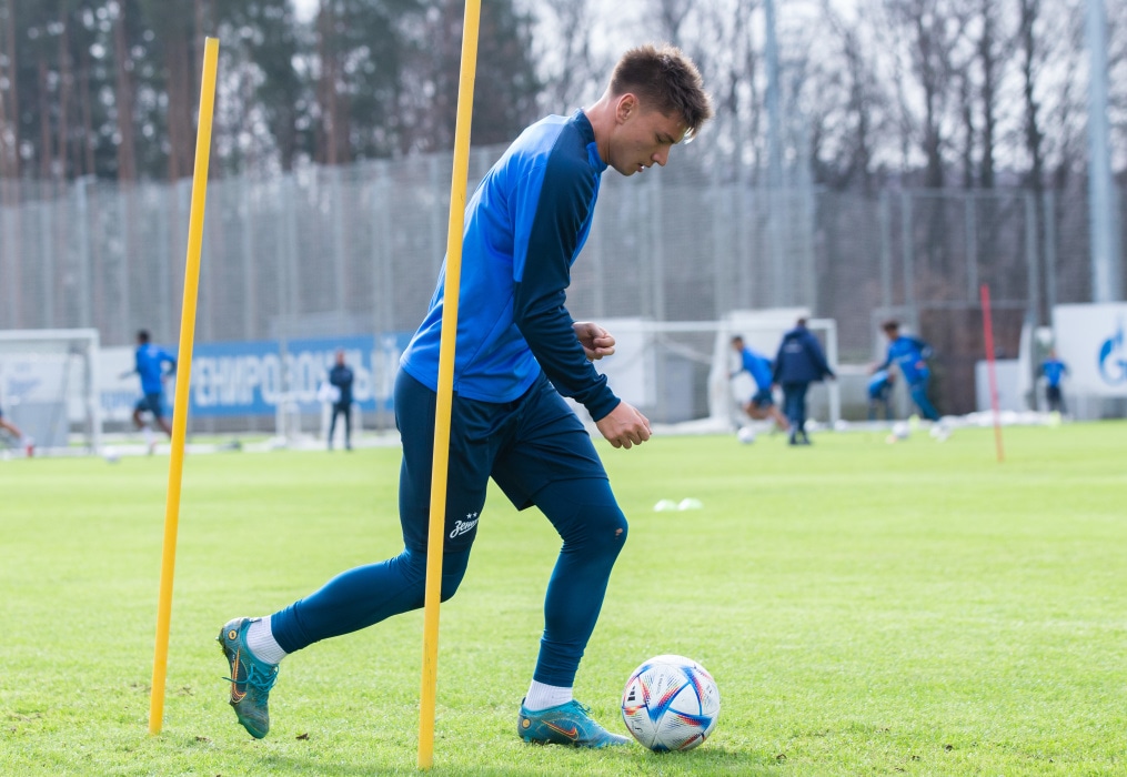 Открытая тренировка «Зенита» перед матчем со «Спартаком»