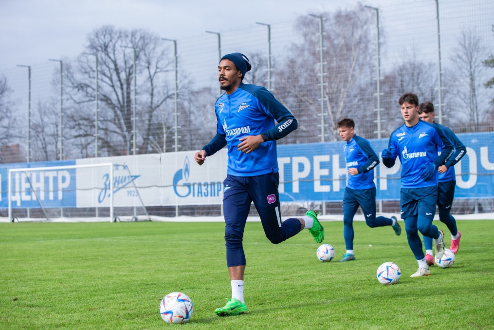 Открытая тренировка «Зенита» перед матчем со «Спартаком»