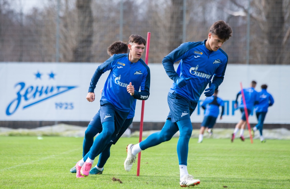 Открытая тренировка «Зенита» перед матчем со «Спартаком»