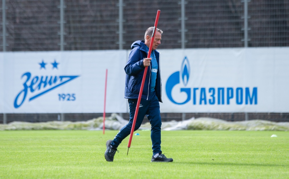Открытая тренировка «Зенита» перед матчем со «Спартаком»