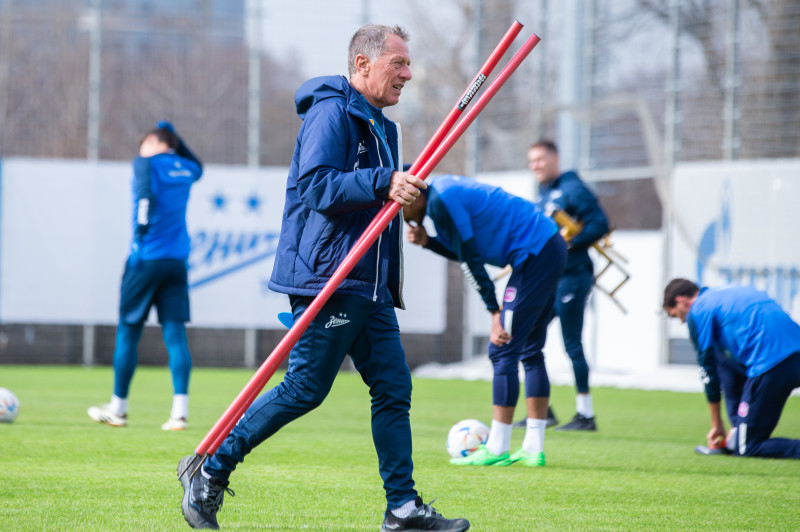 Открытая тренировка «Зенита» перед матчем со «Спартаком»