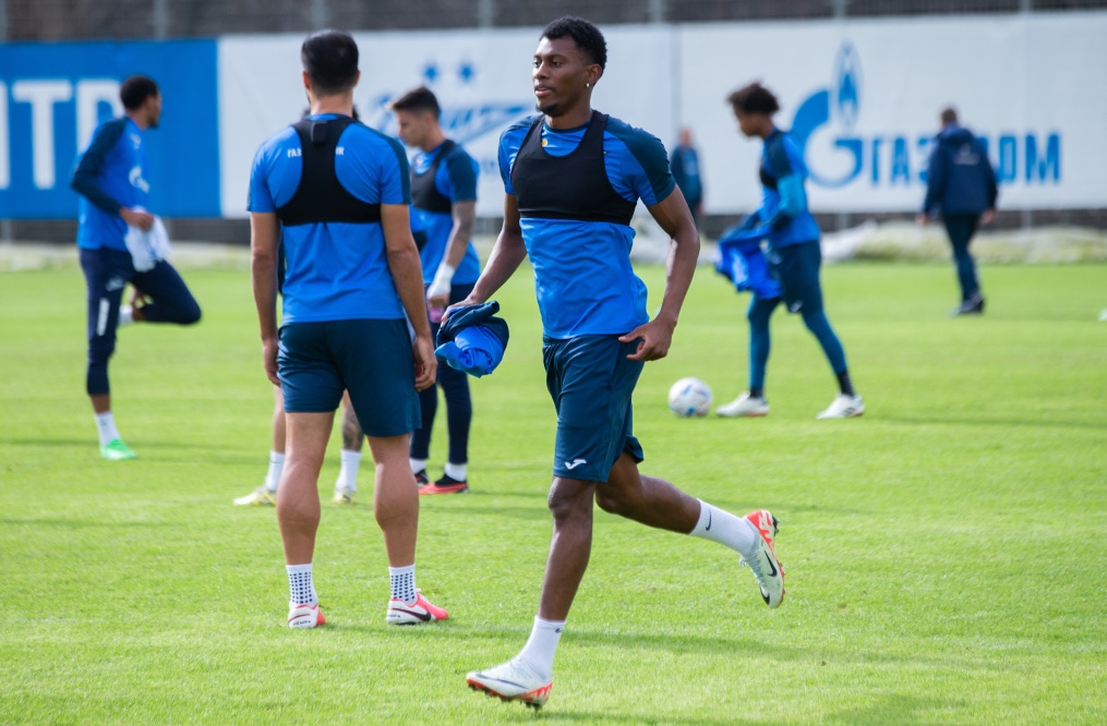 Открытая тренировка «Зенита» перед матчем со «Спартаком»