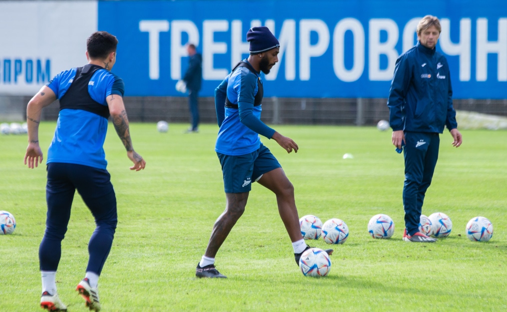 Открытая тренировка «Зенита» перед матчем со «Спартаком»