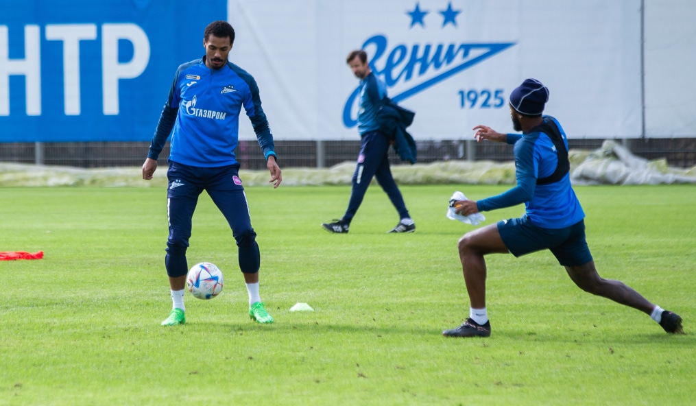 Открытая тренировка «Зенита» перед матчем со «Спартаком»