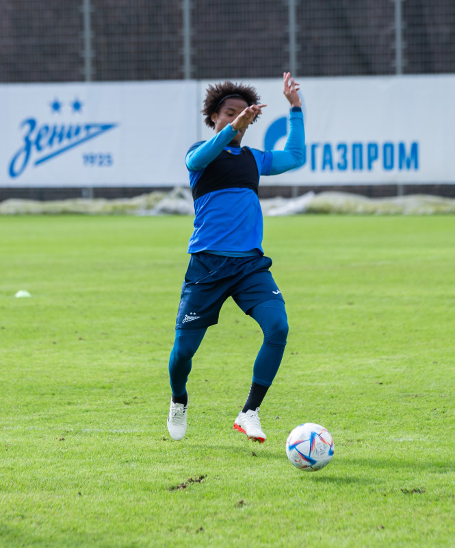 Открытая тренировка «Зенита» перед матчем со «Спартаком»
