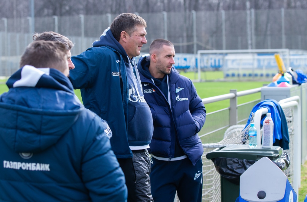 Открытая тренировка «Зенита» перед матчем со «Спартаком»