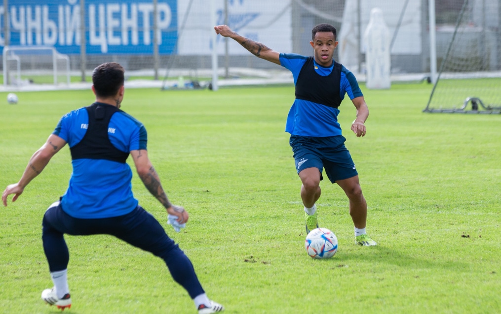 Открытая тренировка «Зенита» перед матчем со «Спартаком»