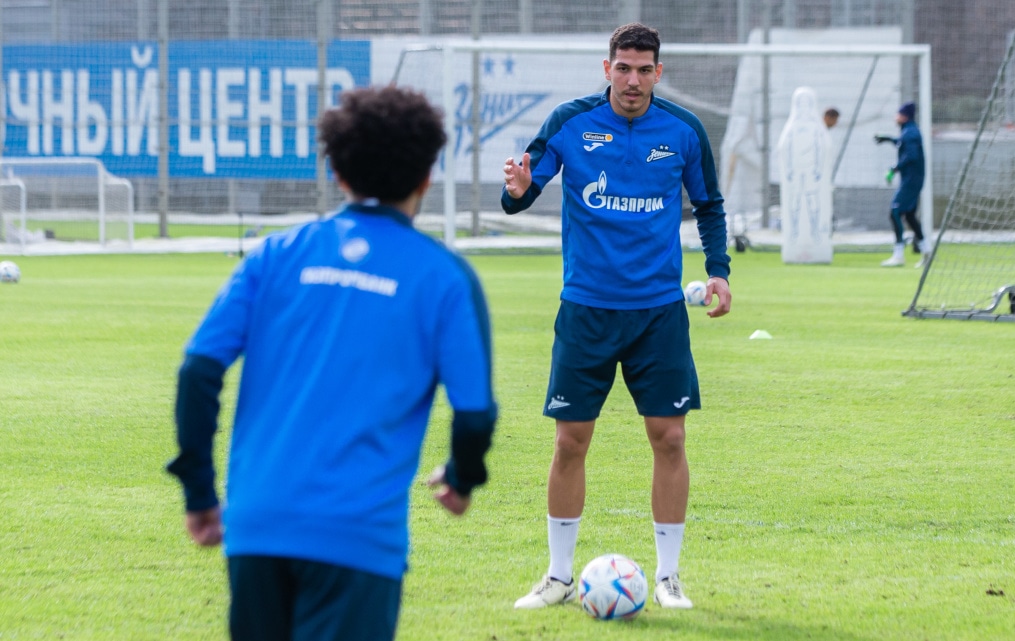 Открытая тренировка «Зенита» перед матчем со «Спартаком»