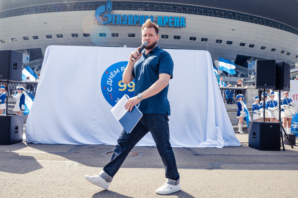 Запуск часов обратного отсчета до 100-летия футбольного клуба «Зенит»