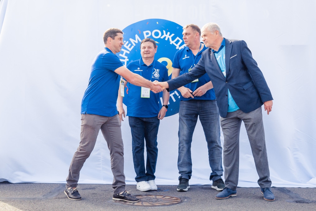 Запуск часов обратного отсчета до 100-летия футбольного клуба «Зенит»