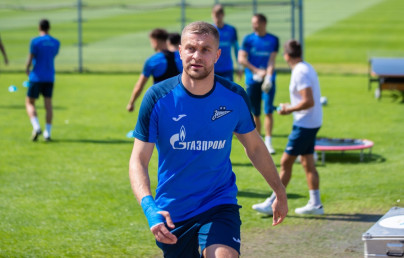 Открытая тренировка «Зенита» перед матчем с «Балтикой»