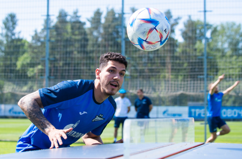 Открытая тренировка «Зенита» перед матчем с «Балтикой»