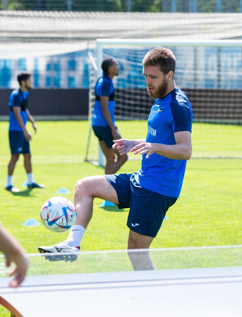 Открытая тренировка «Зенита» перед матчем с «Балтикой»