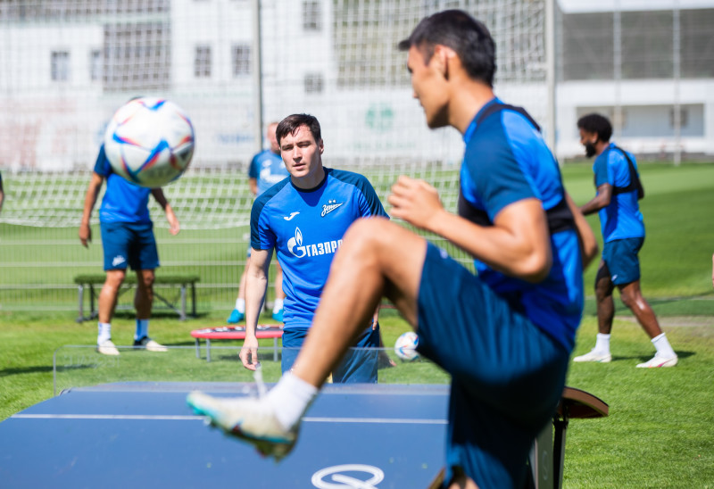 Открытая тренировка «Зенита» перед матчем с «Балтикой»