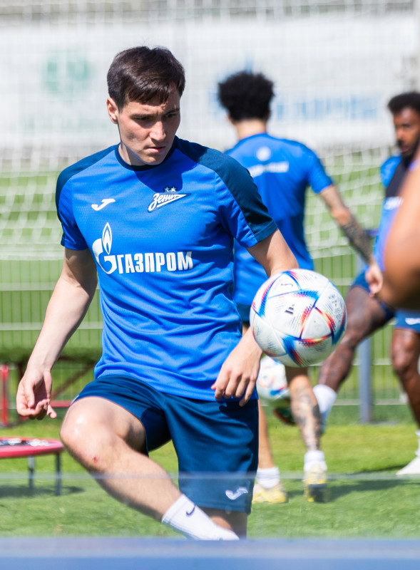 Открытая тренировка «Зенита» перед матчем с «Балтикой»