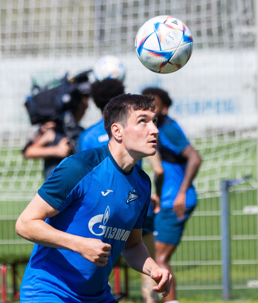 Открытая тренировка «Зенита» перед матчем с «Балтикой»