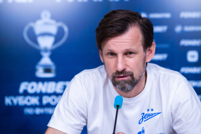 Сергей Семак на пресс-конференции перед матчем с «Балтикой»