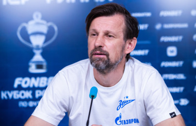 Сергей Семак на пресс-конференции перед матчем с «Балтикой»