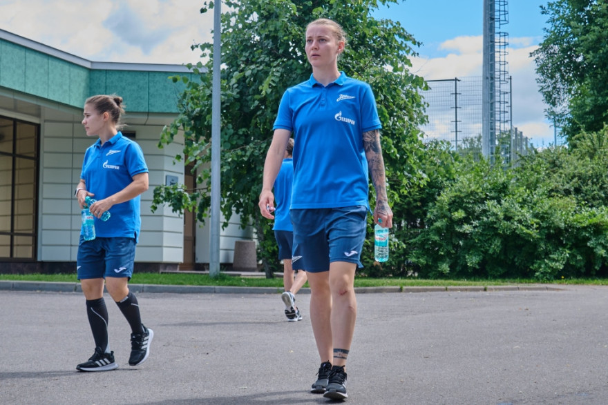 Выезд женской команды в Москву на матч с ЦСКА