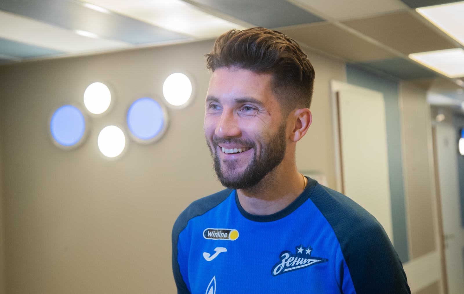 Второй день предсезонного медосмотра основного состава «Зенит» в «Мой медицинский центр»