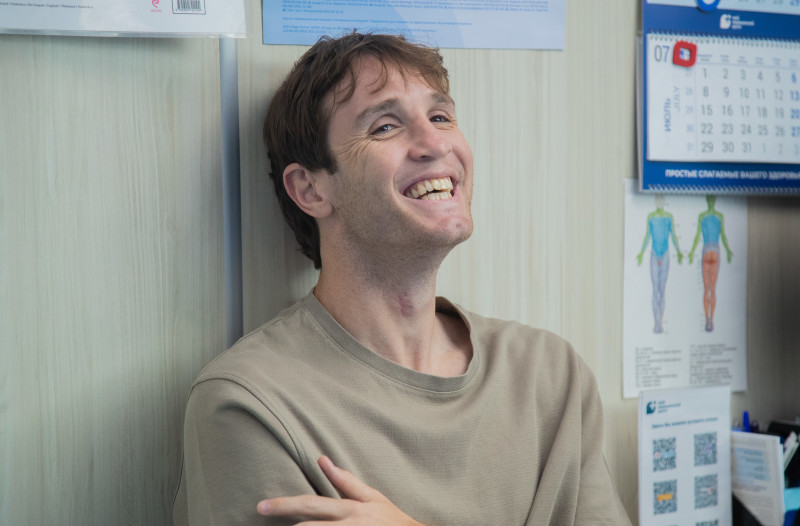 Второй день предсезонного медосмотра основного состава «Зенит» в «Мой медицинский центр»