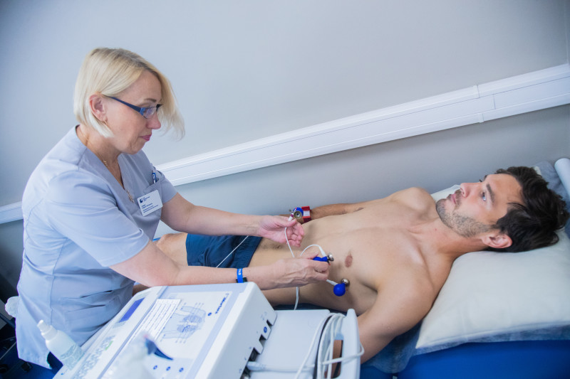 Второй день предсезонного медосмотра основного состава «Зенит» в «Мой медицинский центр»