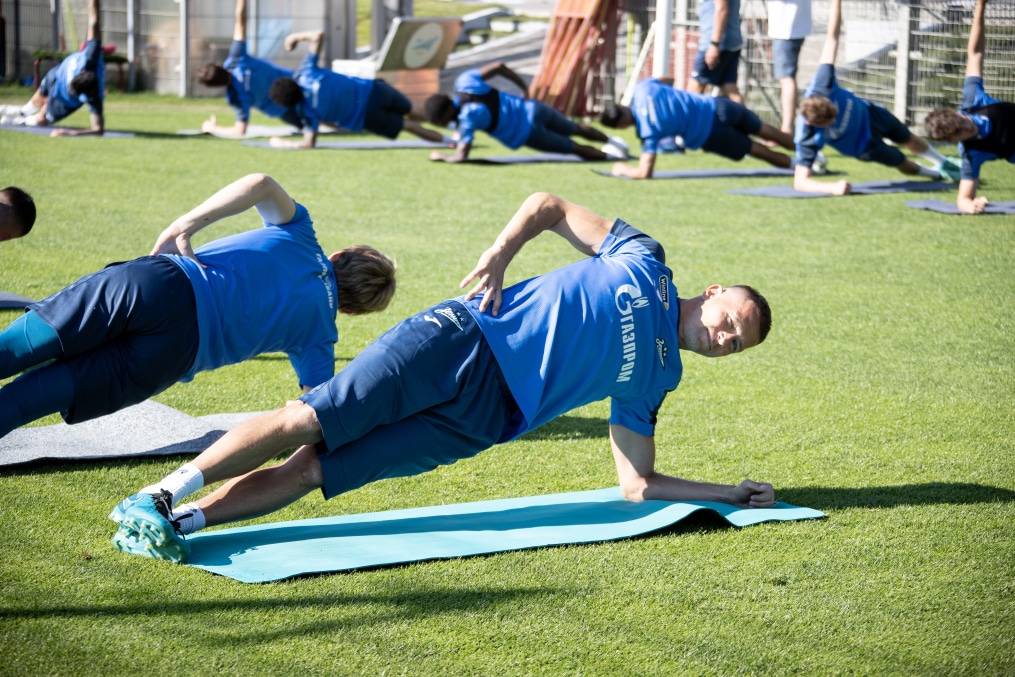 Летние «Газпром» — тренировочные сборы: 26 июня, вечерняя тренировка