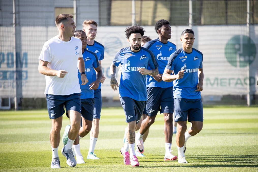 Летние «Газпром» — тренировочные сборы: 26 июня, вечерняя тренировка