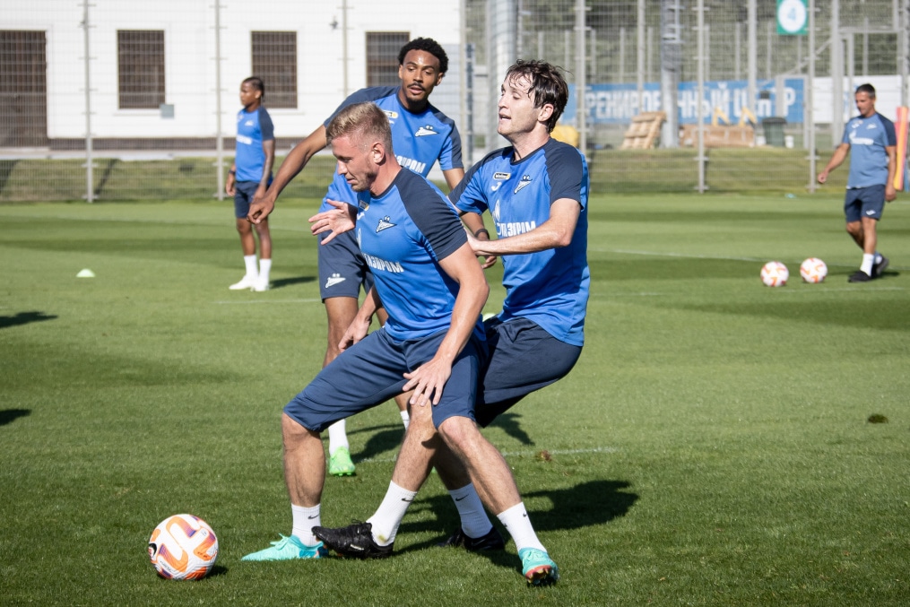 Летние «Газпром» — тренировочные сборы: 26 июня, вечерняя тренировка