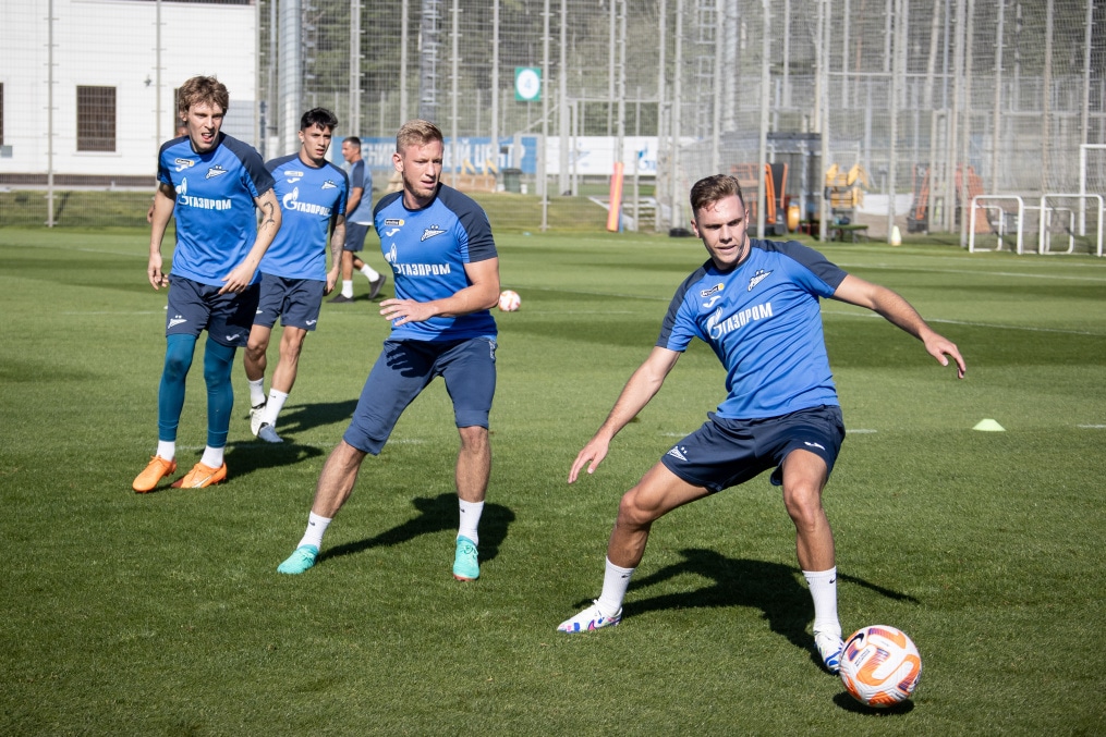 Летние «Газпром» — тренировочные сборы: 26 июня, вечерняя тренировка