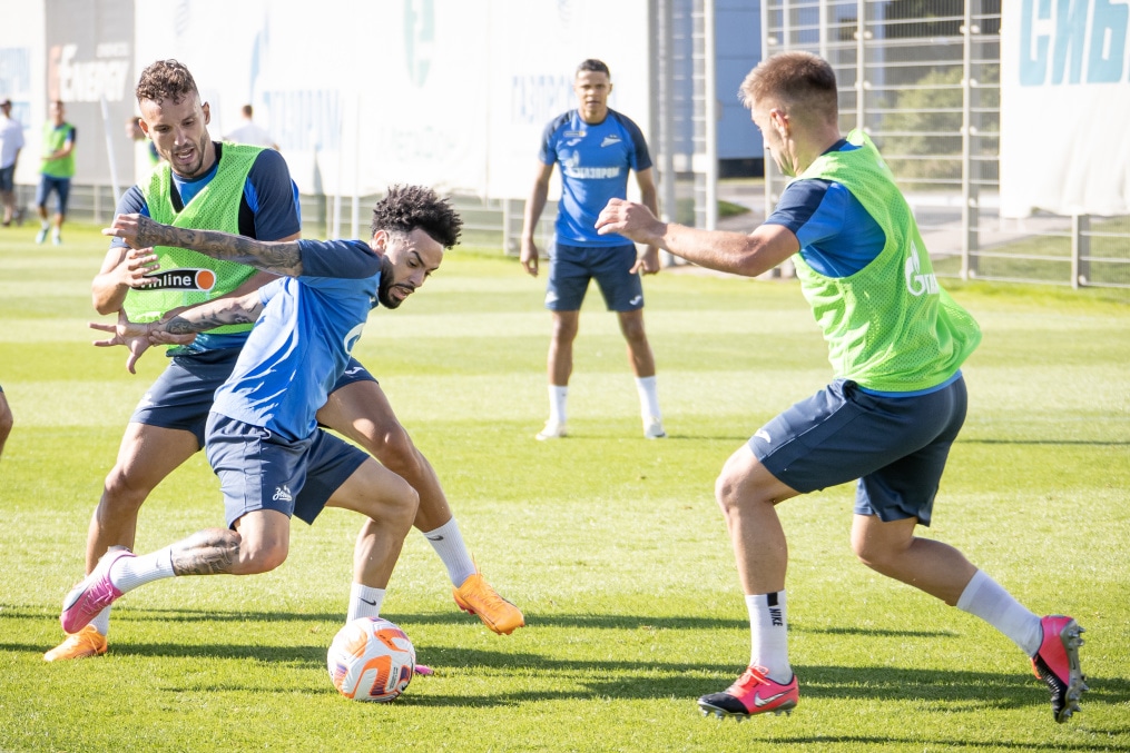 Летние «Газпром» — тренировочные сборы: 26 июня, вечерняя тренировка