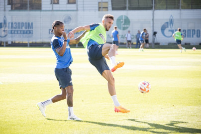 Летние «Газпром» — тренировочные сборы: 26 июня, вечерняя тренировка