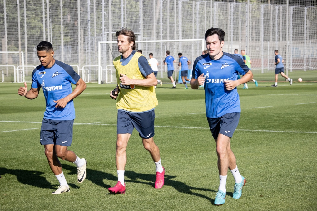 Летние «Газпром» — тренировочные сборы: 26 июня, вечерняя тренировка