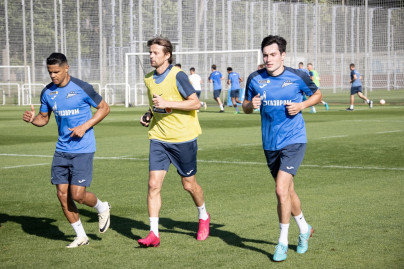 Летние «Газпром» — тренировочные сборы: 26 июня, вечерняя тренировка