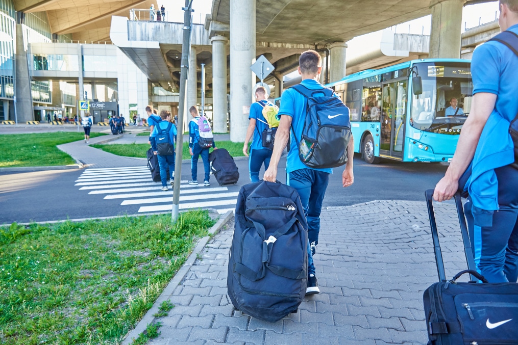 Выезд «Зенита»-м на матч в Грозный