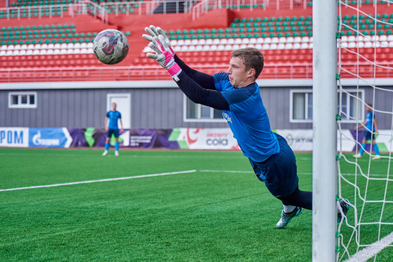 Тренировка в Грозном перед матчем «Ахмат»-м — «Зенит»-м