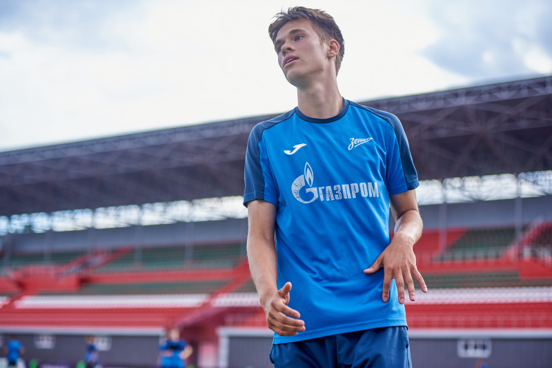 Тренировка в Грозном перед матчем «Ахмат»-м — «Зенит»-м