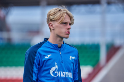 Тренировка в Грозном перед матчем «Ахмат»-м — «Зенит»-м