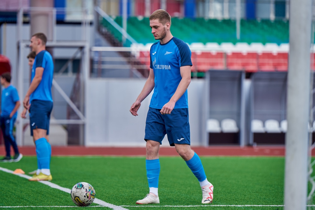 Тренировка в Грозном перед матчем «Ахмат»-м — «Зенит»-м