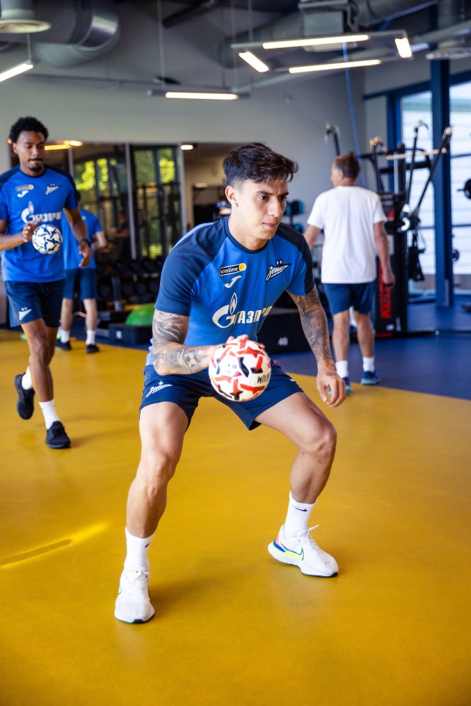 Летние «Газпром» — тренировочные сборы: 28 июня, утренняя тренировка.