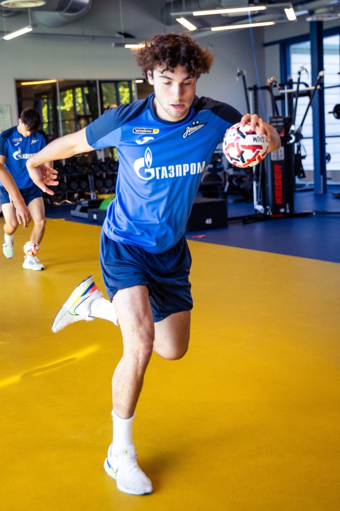 Летние «Газпром» — тренировочные сборы: 28 июня, утренняя тренировка.