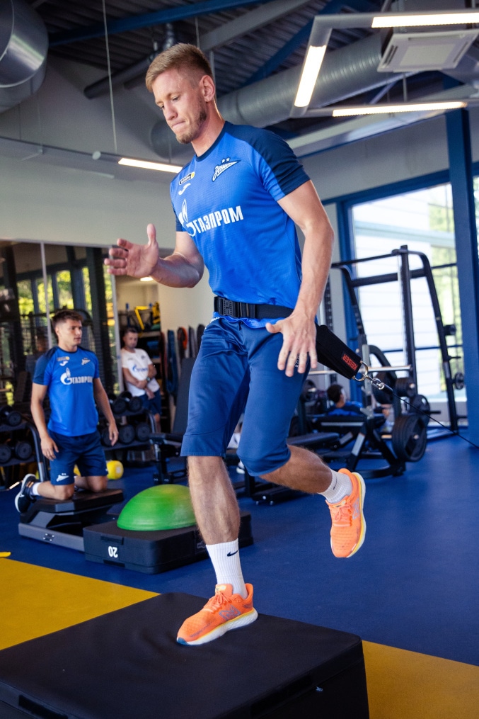 Летние «Газпром» — тренировочные сборы: 28 июня, утренняя тренировка.