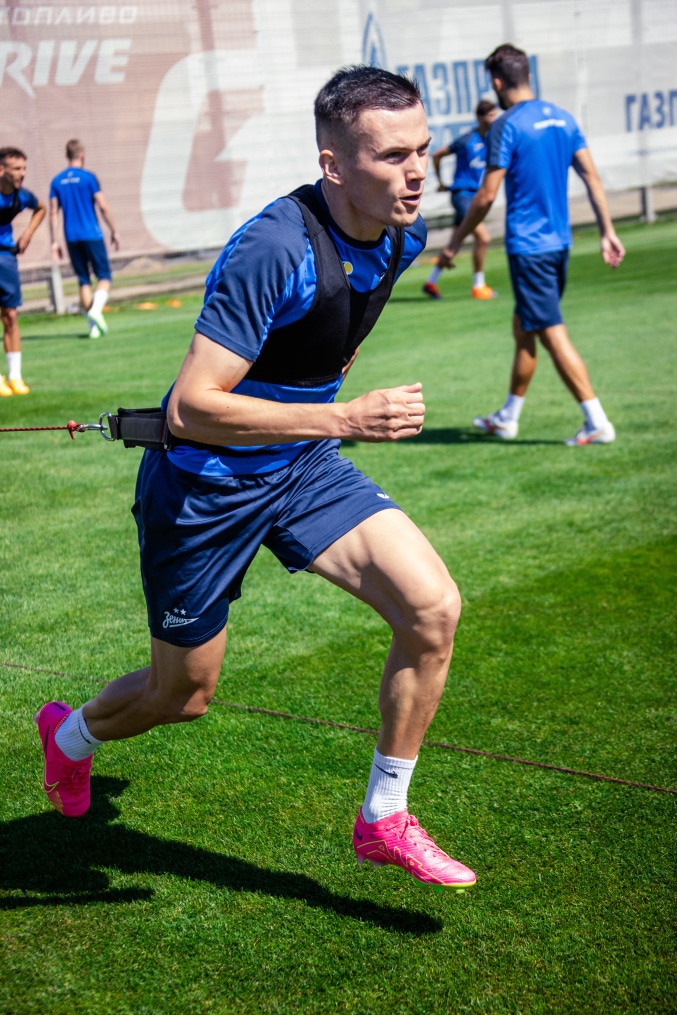 Летние «Газпром» — тренировочные сборы: 28 июня, утренняя тренировка.