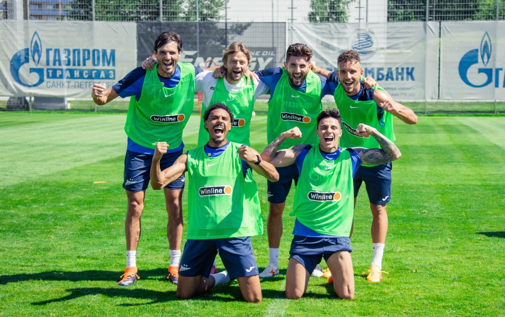 Летние «Газпром» — тренировочные сборы: 28 июня, утренняя тренировка.